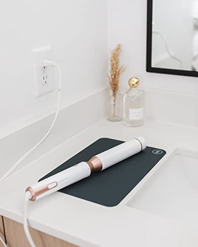 The Silicone Kitchen Silicone Baking Mat, BPA Free, Extra Thick, Quarter Sheet 8 in into 11.75 in, Set of 2, Blue and Gray - color: Blue + Gray, size: Quarter Sheet (8"x11.75")