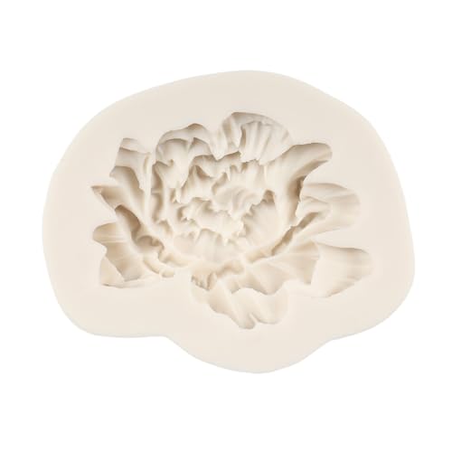 Rose Flower Silicone Mold Sunflower Peony Fondant Molds Set of 4 - color: Style A