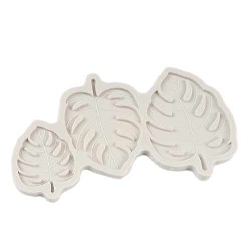 Tropical Leaf Silicone Molds Monstera Leaves Fondant Mold - color: Style O