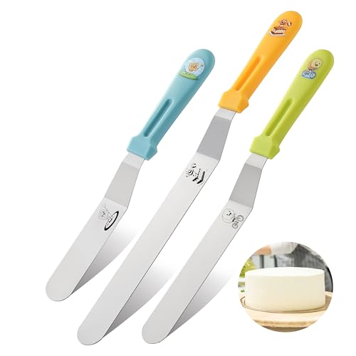 Icing Spatula, Offset Spatulas, Frosting Tools for Cake Decorating, Baking