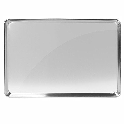 GRIDMANN 15" x 21" Commercial Grade Aluminum Cookie Sheet Baking Tray Pan Three Quarter Sheet - 6 Pans - size: 15 x 21 - Standard