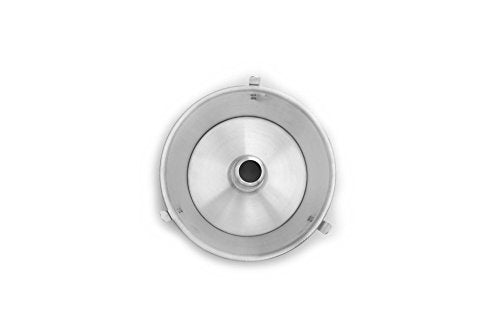 Fox Run Angel Food Cake Pan, Removable Bottom, Aluminum 9.75" Tube Cake Pan - color: Metallic