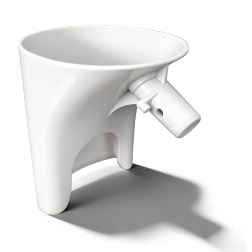 2026 New Flour Funnel for Kitchen Aid Mixer,Fits Tilt-Head 7 Qt (KSM150) - color: C White