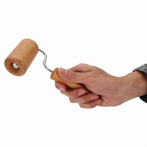 Small Rolling Pin, Pizza Dough Roller, Non Stick Wood Pastry Roller, Kitchen Wooden Rolling Pins for Baking Cooking Cookie Bread Tortilla Dumpling Fondant Clay (Style 4) - size: Style 4