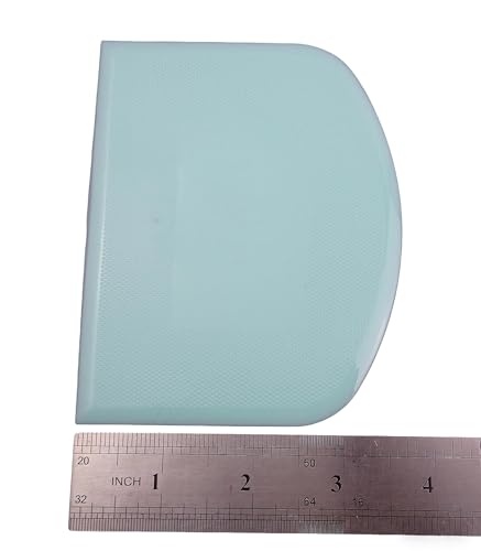 Dough Scraper Set, 5-Pack Food-Safe Plastic Bench Scrapers