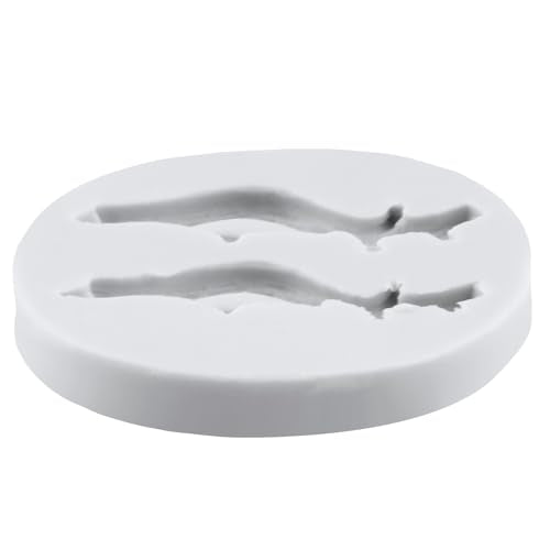 Tree Branch Silicone Molds Tree Twigs Leaves Fondant Mold Set of 6 - color: Style D