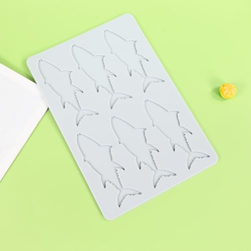 Fish Chocolate Silicone Mold Hollow Decoration DIY Cupcake Cake Mould Candy Chocolate Tools Baking Party Supplies (D_ Fish) - size: D_ Fish