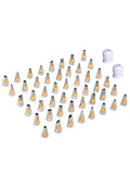 48 Pcs Small Piping Tips Set with Couplers for Cake Decorating & Frosting