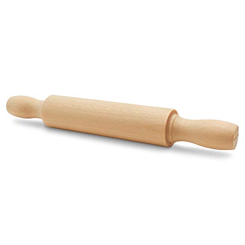 Wooden Mini Rolling Pin, 5 Inches Long, Pack of 12, Great for in The Kitchen, Play-doh, Crafting and Imaginative Play, by Woodpeckers - size: 5 inch