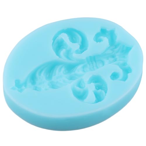 Baroque Fondant Molds European Relief Scroll Silicone Molds - color: Style J
