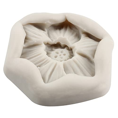 Plumeria Flower Silicone Molds Hibiscus Flower Fondant Mold - color: Style M