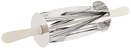 Ateco Stainless Steel Croissant Roller Cutter 15-inches long x 5-inches diameter