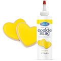 Satin Ice Yellow Cookie Icing - 8oz - Bottle - color: Yellow