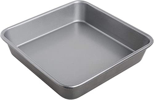 Cuisinart 9-Inch Chef's Classic Nonstick Bakeware Square Cake Pan, Silver - size: 9-Inch