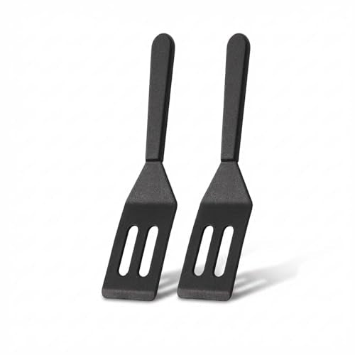 Small Silicone Spatula, Heat Resistant Mini Spatula for Nonstick Frying Pan