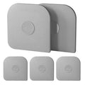 Pan Scraper, 5 Pcs Pot & Dish Scraper Plastic, Sturdy Scraper Kitchen Tool - color: Gray, size: 5 Pcs