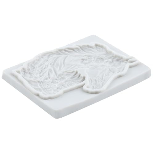 Horse Head Fondant Molds Cowboy Boot Silicone Mold Set Of 2 - color: Style S