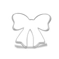 Keewah Ribbon Bow Cookie Cutter, 4”, Stainless Steel