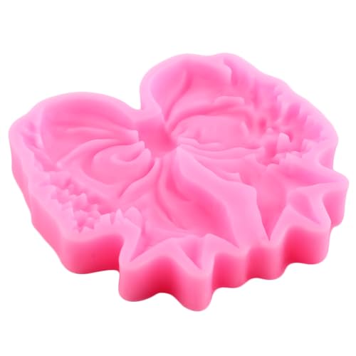 Mujiang Bow Silicone Mold Christmas Bow Fondant Molds Set of 3 - color: Style G