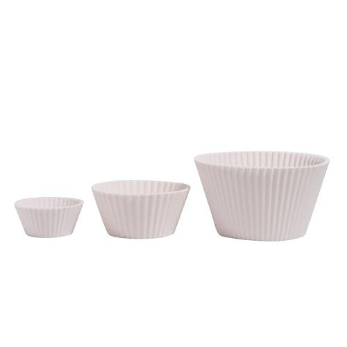 The Silicone Kitchen Reusable JUMBO Silicone Baking Cup, Non-Toxic, BPA Free, Dishwasher Safe, Jumbo, 12 Pack, White Blue Green - size: Jumbo