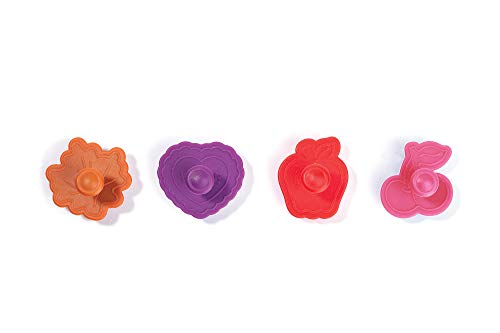 Fox Run Lovers Pie Cutter Set, Set of 4, Multicolor - style: Lovers Pie Cutters