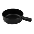 Swissmar Lugano Cast Iron Fondue Pot Replacement, 1.4 Quart, Matte Black - color: Matte Black, size: 1.4 Quarts