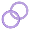 Heavy Duty Silicone Pie Crust Shield Edge Protector Fit 8-10.5 Inch Pie Pan - color: Purple