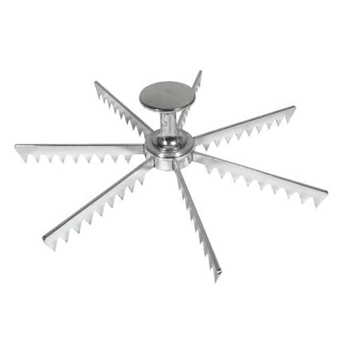 Commercial Pie Marker 7-Cut - Aluminum Pie Cutter for Equal Slices - Pie Slicer for Even Slices - Pie Cutter Tool Baking Kitchen Accessories Cook Supplies for Pizza