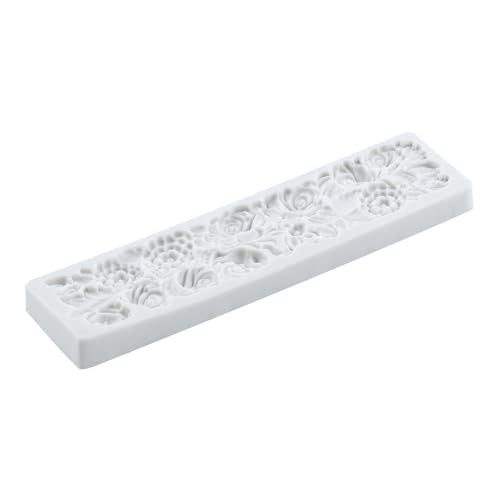 Baroque Flower Silicone Mold Relief Flower Lace Fondant Molds - color: Style ZK