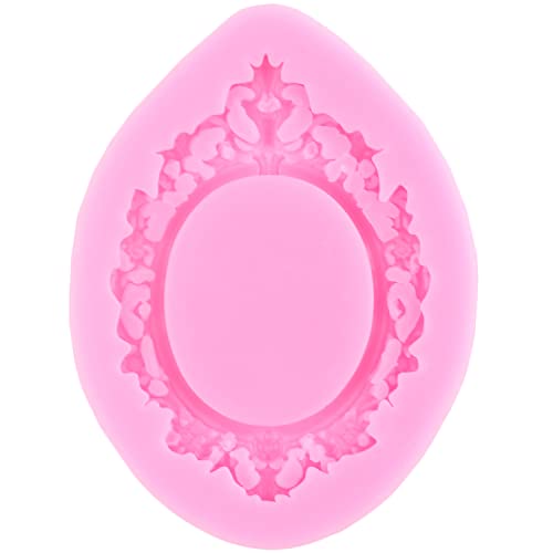 ZiXiang Picture Frame Silicone Molds Crown Bow Candy Fondant Mold Set Of 4 - color: Style D