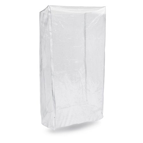 New Star Foodservice Commercial-Grade Clear Plastic Sheet Pan/Bun Pan Rack Cover, 20-Tier, 28" L x 23" W x 61" H (Pack of 12) - size: 28" x 23" x 61", 20-Tier, Single (Pack of 12)