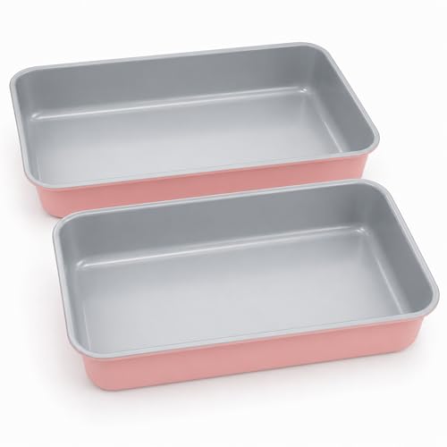 9x13 Cake Baking Pan, Heavy Duty 2.5" Deep Lasagna Pan Nonstick