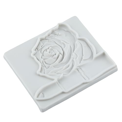 Lingzhi Lipstick Rose Fondant Silicone Molds - color: Style F