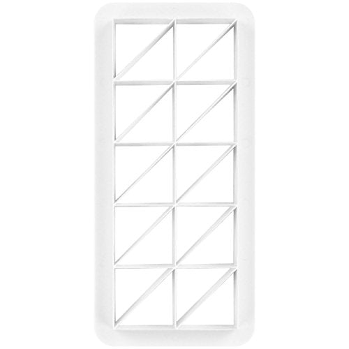 PME Geometric Multicutter for Cake Design Right-Angled Triangle, Large Size, 1.25-Inch - size: Large, style: Right-Angled Triangle