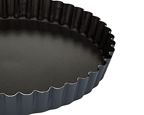 MATFER BOURGEAT 332225 Exopan Fluted Pie Pan with Removable Bottom
