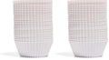 The Silicone Kitchen Reusable Silicone Baking Cups, Non-Toxic, BPA Free, Dishwasher Safe, Regular, 48 Pack, Designer White - size: Regular (Pack of 2)