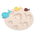 Dolphin Silicone Fondant Molds for Resin, Sugarcraft - color: Light grey-R1021