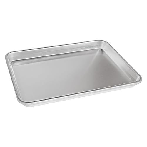Fat Daddio's SP-QTR Natural Aluminum Quarter Sheet Pan - size: Quarter (9 x 13 Inch), style: 1-Pack