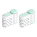 uxcell 2Pcs Cake Leveler Slicer DIY Cake Slicer 5 Layers Light Green - color: Light Green