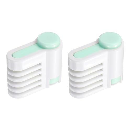 uxcell 2Pcs Cake Leveler Slicer DIY Cake Slicer 5 Layers Light Green - color: Light Green