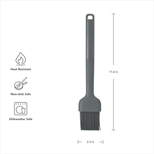 KitchenAid Basting Brush - color: Charcoal Gray