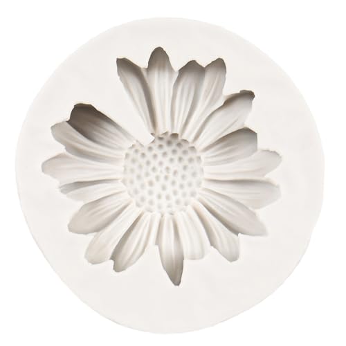 Chrysanthemum Flower Silicone Mold Daisy Flower Fondant Cake Molds - color: Style A