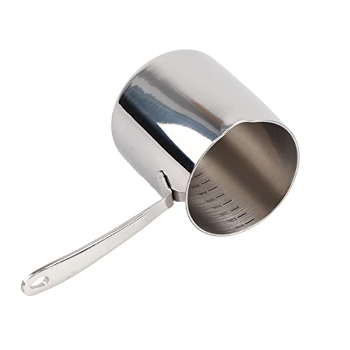 Stainless Steel Butter Warmer Pot 900ml/30.4oz, with Scale Marks - size: 1 Quarts