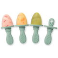 PrimaStella Silicone Petite Pops - Baby Popsicle Mold - BPA Free - Dishwasher Safe - 4 months+ Teether Pops - color: Green