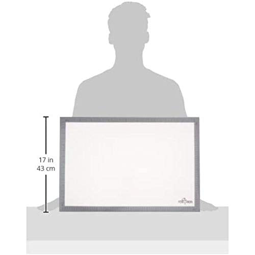 Fox Run Non-Stick Silicone Baking Mat, 16.5" x 24.5" - size: 24.5"L x 16.5"W