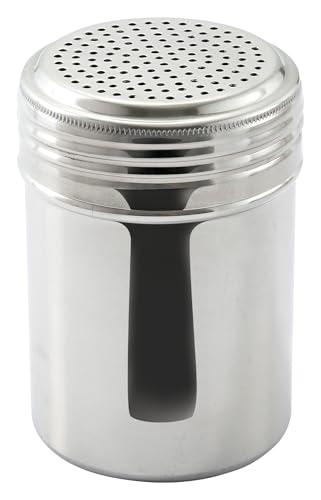 Winco 10 oz Stainless Steel Dredge - size: 10 Ounce, style: Steel