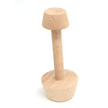 Egg Tarts Tamper, Wooden Double Side DIY Cake Shaping Kitchen Tool for Muffin Pecan Pies Cheesecakes Dessert