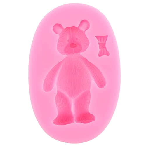 ZiXiang Baby Silicone Fondant Cake Mold Bear Silicone Molds - color: Style B