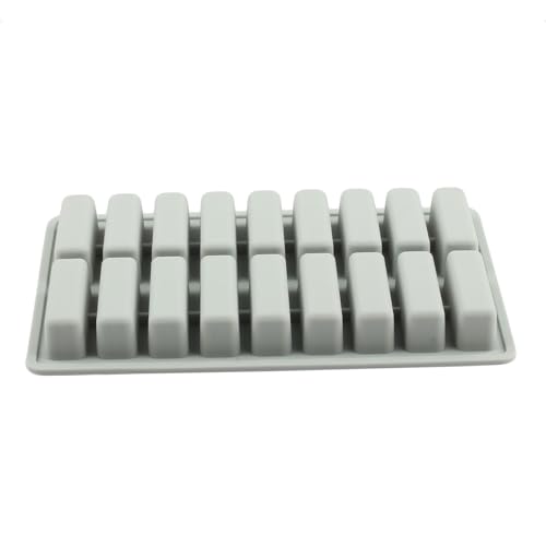 18 Cavity Long Strip Silicone Candy Molds