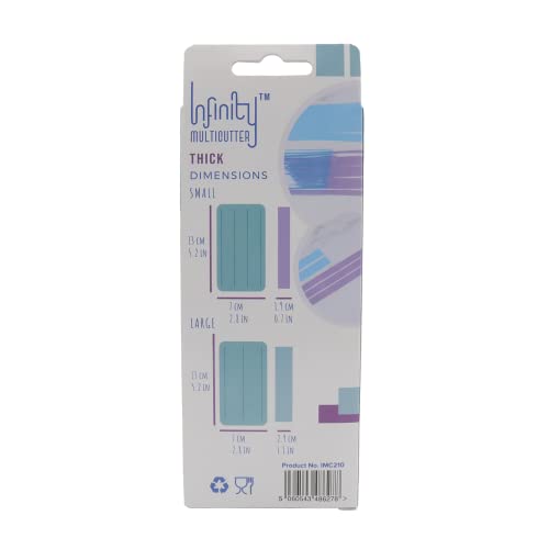 PME Infinity MultiCutter - Large Stripes, Set of 2